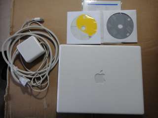 Apple iBook G4 12.1 Laptop (July, 2005) Used w/ Accessories  