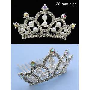 NEW PRINCESS HALLOWEEN COSTUME Crystal Crown Tiara H66