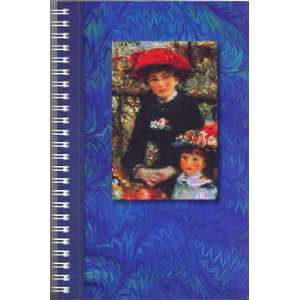  Graph Paper Notebook   Blue Renoir Sisters Office 