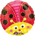 Ladybug birthday baby shower party supplies BALLOONS  