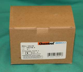 Chemtrol Nibco CPVC Ball Valve U51TB 1 schedule 80 PVC  