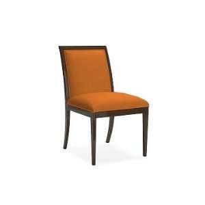   Sonoma Home Sutherland Side Chair, Leather, Orange Furniture & Decor