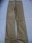 CC Outlaw Anthropologie Wide Cuff Khaki Pants S 27