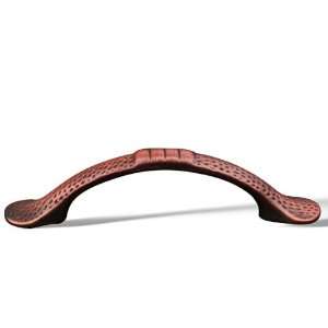     Distressed Copper Rki Slim Bow Pull W/ Divet Indents (Rkicp3712Dc