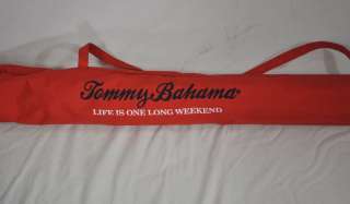 NEW Tommy Bahama 7 Ground Breaker Beach Umbrella w/Tilt Red  