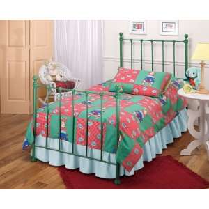  Molly Bed in Green with Optional Trundle Twin with Trundle 