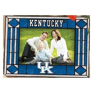   Kentucky Wildcats Art Glass Horizontal Picture Frame