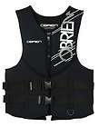   Brien Mens Traditional Neoprene Vest Life Jacket Black Small 32 36