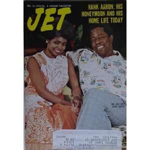  Jet Magazine 5x7 3/8 Hank Aaron 12/13/73 Everything 