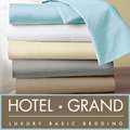   Grand Solid 1000 Thread Count Cotton Sateen Sheet Set  