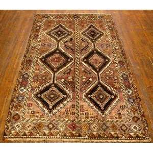    5x9 Hand Knotted Qashqai Persian Rug   94x51