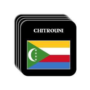  Comoros   CHITROUNI Set of 4 Mini Mousepad Coasters 