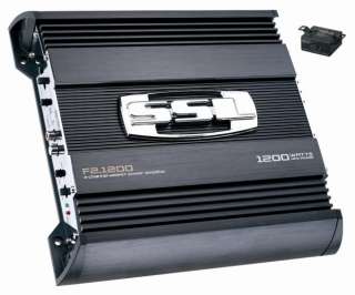   F2.1200 1200W 2 Channel Car Audio Amplifier Power Amp Stereo  