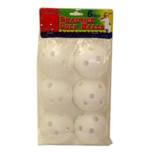  6 Piece Whiffle Balls Medium Size Case Pack 48 Sports 