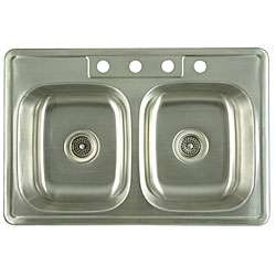 Stainless Steel Double bowl Kitchen Sink  