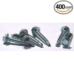  3/8 X 3 Self Drilling Screws / Unslotted / Hex Washer Head 