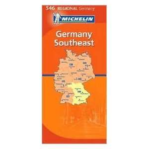  Germany Southeast Map edition Michelin Books