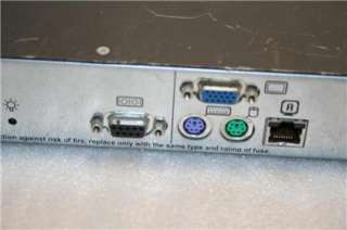 HP 340386 001 CAT5 KVM Over IP Server Console 8 port  