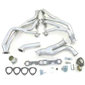   Header with Single Smog Pump Fitting for Small Block Chevrolet 73 91