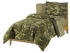 NEW Camo Camouflage Army Green Boy Bedding TWIN or FULL Comforter 