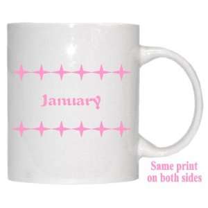  Personalized Name Gift   January Mug 