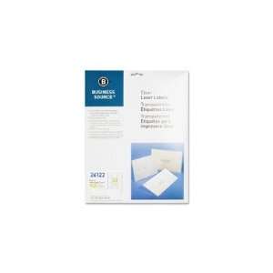 Business Source 26123 Mailing Labels, Laser, 1 in.x2 3/4 in., 1500/PK 
