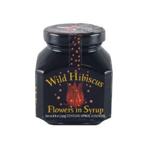Wild Hibiscus Flowers in Syrup   11 Grocery & Gourmet Food