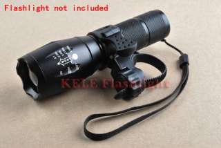 1pcs New 22~30mm flashlight 360° rotation Plastic mount for bicycle 