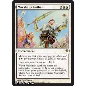  Marshals Anthem (Magic the Gathering   Worldwake 