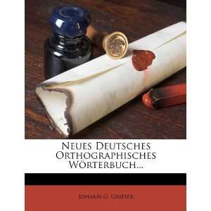   Wörterbuch (9781277761894) Johann G. Grieser Books