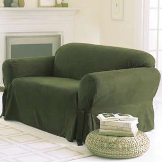   Suede Slipcover Sofa or Loveseat or Arm Chair   Mix & Match  