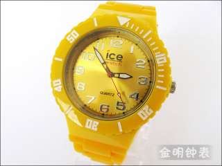   of top brand 11colors fashion jelly ice watch gift wistwatch  