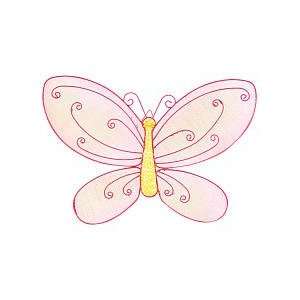  Little Boutique Bling Wire Wall Art   Butterfly Baby