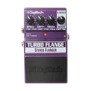    Digitech Xtf Turbo Flange Stereo Flanger Pedal 