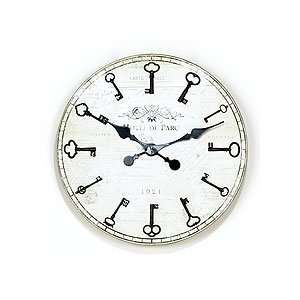  Norine Metal Key Clock