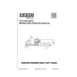   Repair and Service Manual for Gas Heavy Duty Truck Patio, Lawn