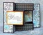 Stampin Up Tri Fold Card Spice Cake  Tutorial and Kit