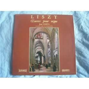  RC 702 JEAN COSTA Liszt Oeuvres pour Orgue LP Music