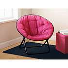 Microsuede Saucer Chair PINK