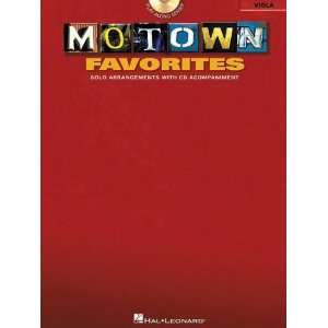   Motown Favorites Book with CD Viola, French Horn Musical Instruments