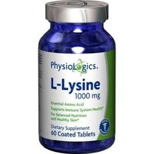  Physiologics   L Lysine 1000 mg 60 tabs Health & Personal 