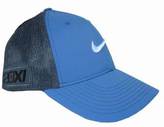 2011 NIKE 20xi FLEX FIT MESH BLUE S/M golf hat cap  