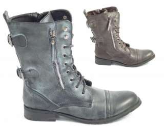   LADIES WOMENS BNIB ZIP DETAIL ARMY MILITARY COMBAT WORK ANKLE BOOTS