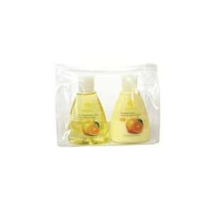 2pc. travel pack   body wash and body lotion   orange Pack 