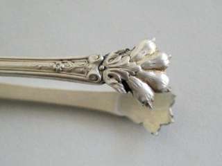 Antique French Sterling Silver Sugar Tongs  