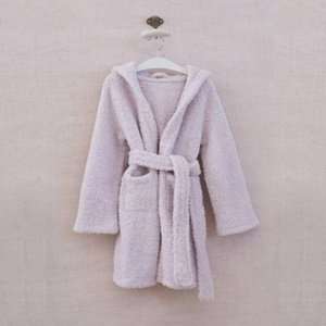 Barefoot Dreams Bamboo Chic Kids Cover up Robe 2t 5t Pink 
