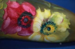 Vintage ROYAL BONN PANSY Floral Hand Painted VASE  