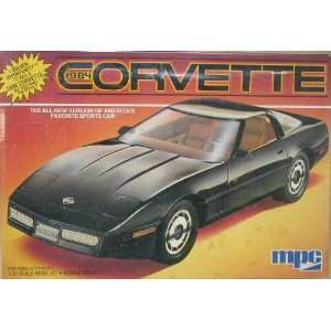  MPC 1 3721 1984 Corvette Coupe 1/25 Scale Plastic Model 