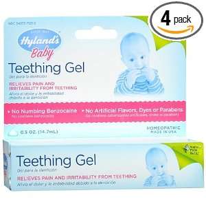   Baby Teething Gel   0.5 Oz, Pack of 4