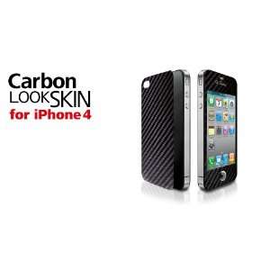  Tunewear Carbon Look Skin for iPhone 4 Cell Phones 